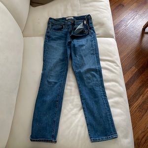 madewell 24P high rise slim boyjean